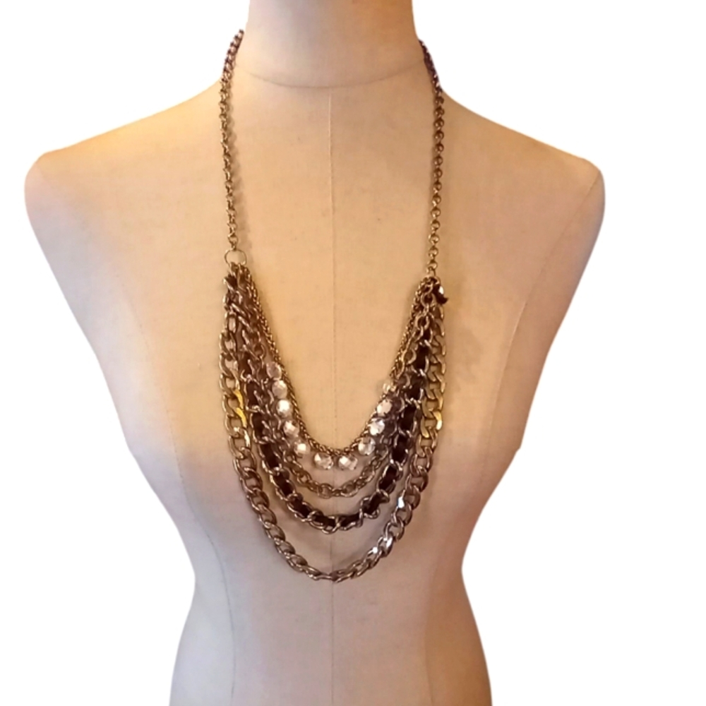 Chains in chanel style long or short